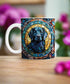 Flat Coated Retriever Suncatcher Artwork Ceramic Mug